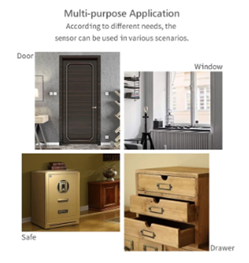 Alarme de Porte Sans Fil – Restez Alerté en Temps Rée